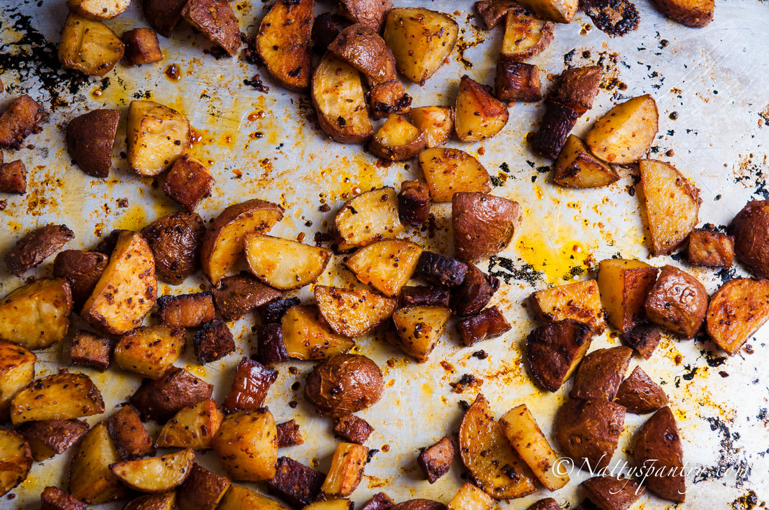  Roasted Potatoes Breakfast Recipe: NATTYSPANTRY.COM