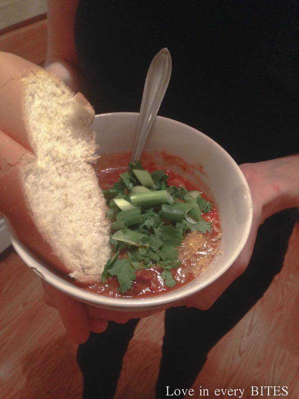  Chili Soup ( Megan style ) 