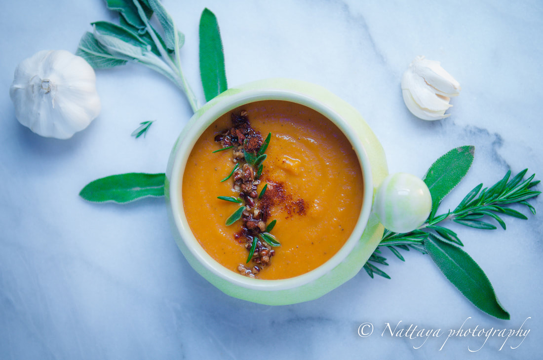  Simply Sage And Rosemary Butternut Squash Soup Recipe:Nattyspantry.com