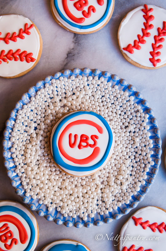  The Chicago Cubs' World Series Championship Cookies Collection Recipe:Nattyspantry.com